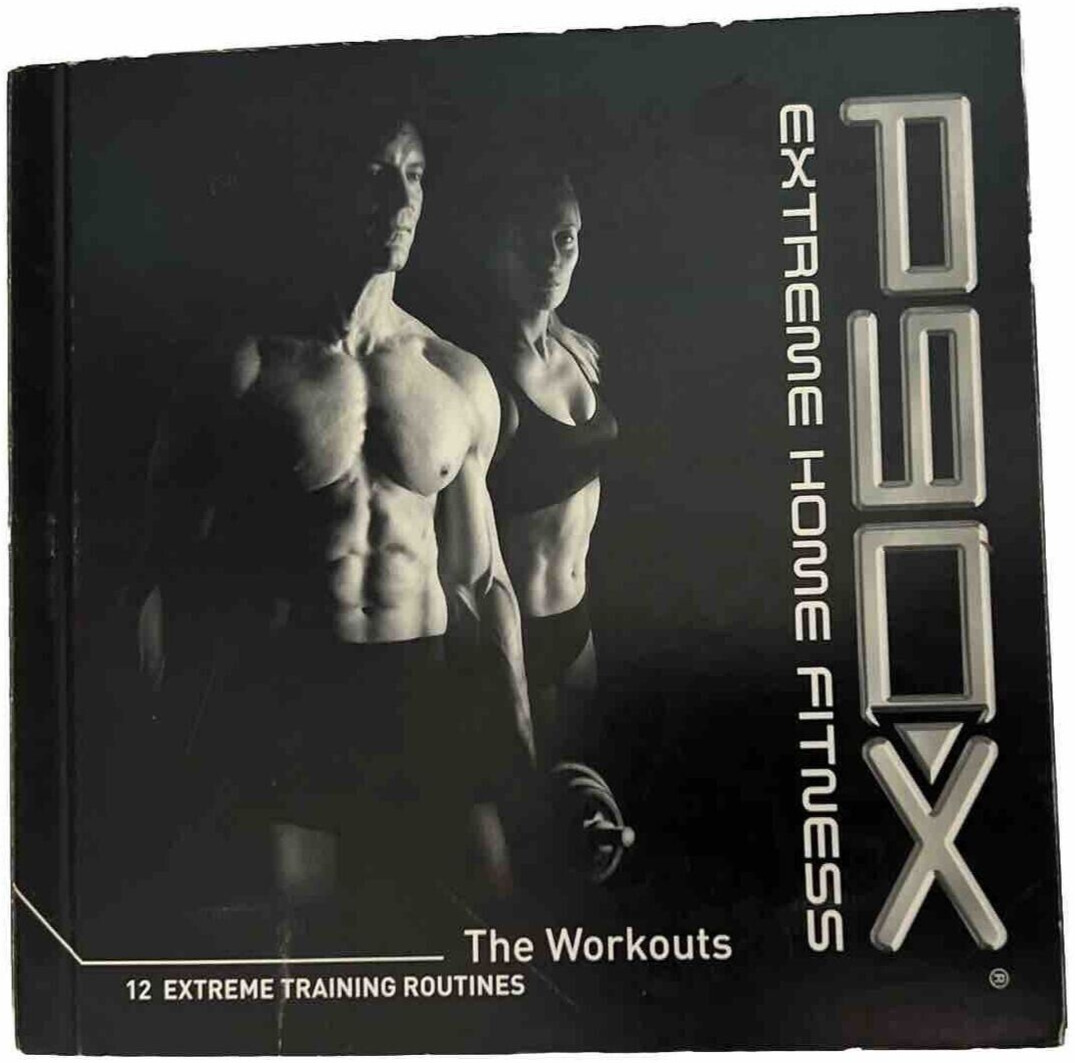 P90X Extreme Home Fitness Workout With Tony Horton - 12 Disc DVD Set Complete