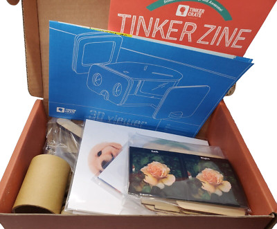   DIY Educational Kit Kiwi Crate Tinker Crate Make Your Own 3D Viewer NEW  