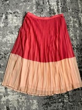 Abercrombie  Fitch Tw Tone Pleated Skirt Brand New With Tags Size: Medium