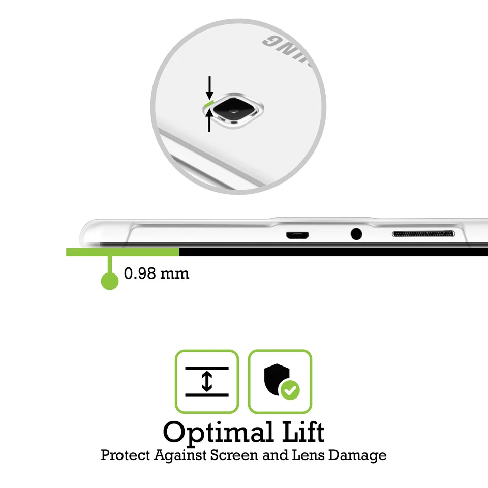 CUSTOM CUSTOMISED PERSONALISED MERMAID SCALES BACK CASE FOR SAMSUNG TABLETS 1 - Image 4 of 4