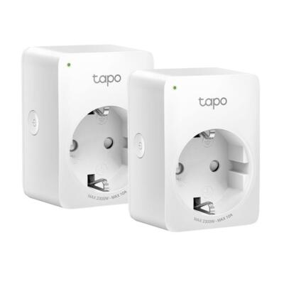 TP-Link Tapo P100 2er Mini Smart WLAN-Steckdose Fernzugriff kein Hub notwendig