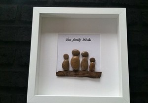 Download Handmade Pebble Art 3d Box Frames Ebay