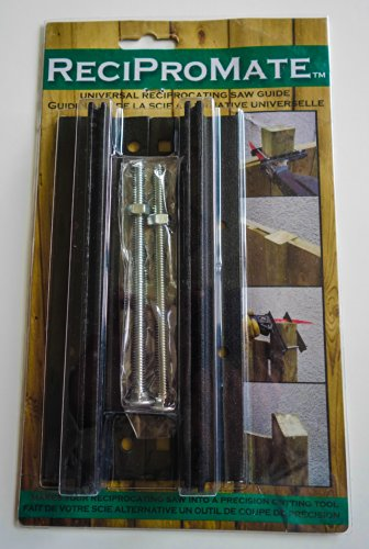 Reciprocating Saw Guide Attachment for Cutting 4X4 Fence and