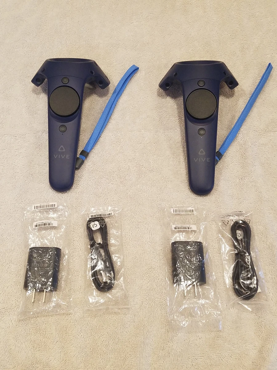 2 NEW HTC Vive 2.0 Controllers Vive Vive Pro Valve Index BLUE 2018