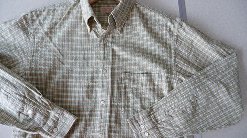 SUGAR CANE union made TOYO exclusive design seer sucker plaid shirt 15 15.5 M - Picture 9 of 12