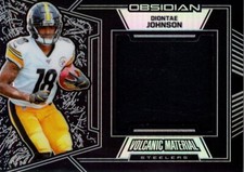 2019 Panini Obsidian Volcanic Materials #29 Diontae Johnson Jersey /75 - NM-MT