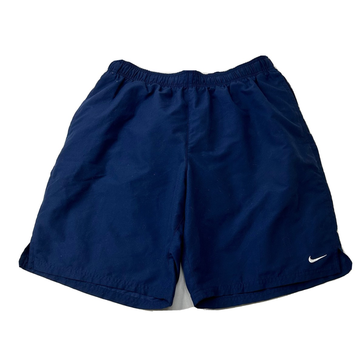 Nike Basketball Shorts Mens Large Blue Pockets Activewear Sports