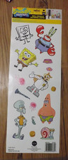 NEW SPONGEBOB SQUAREPANTS PATRICK SQUIDWARD 14 removable wall decals stickers