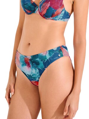 Lisca Bikini Slip Roma Gr. 38-46 in white & nautical blue