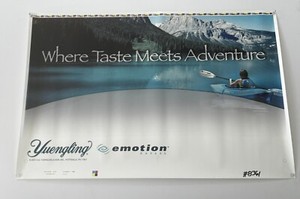 Yuengling  Beer Advertising Poster !! Original Print from MCA Sign Co