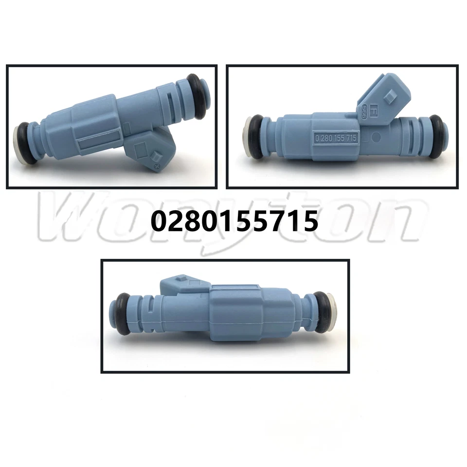 6Pcs Fuel Injectors 0280155715 For 1998 Ford Mercury Sable 3.0L V6 - Imagem 3 de 4