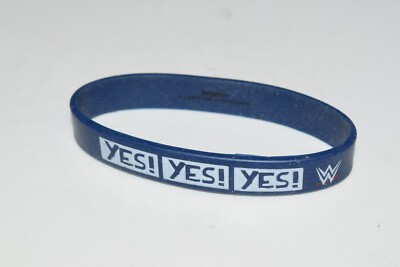 WWE RARE DANIEL BRYAN PLASTIC BRACELET. YES! YES! YES!