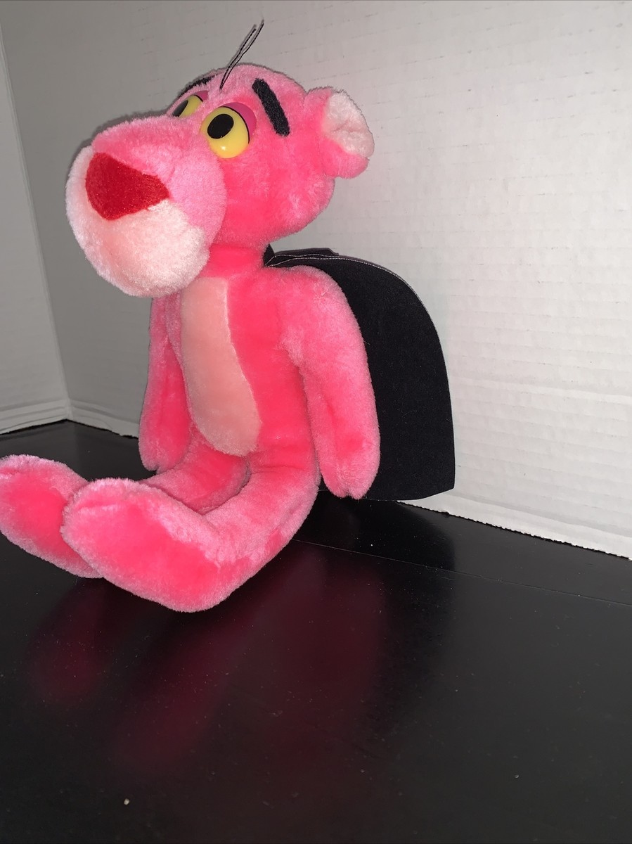 Vintage Pink Panther Plush Stuffed Animal 11” 24K Company 1992