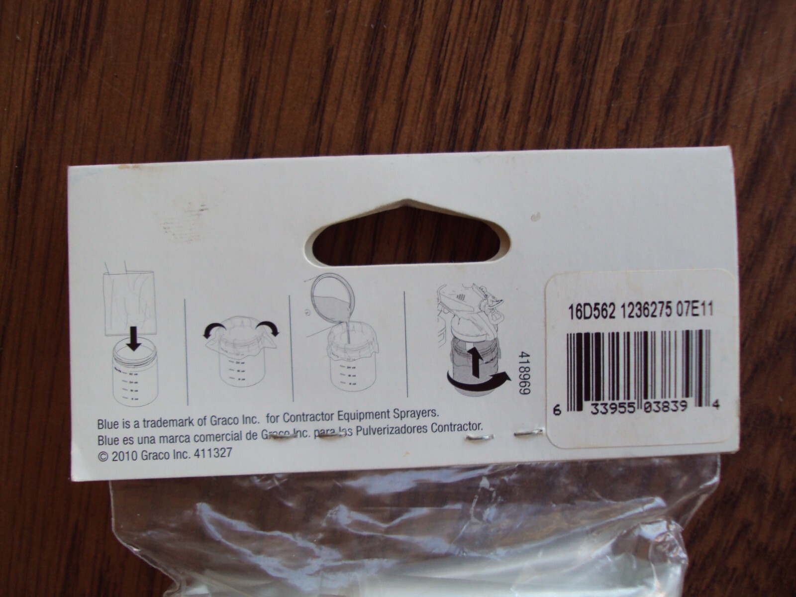 Graco 16D562 TrueCoat and Plus Material Cup Liners for Paint Sprayer, 10-Pack
