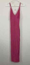 Reformation Womens Pink Long Cocktail Dress Size S