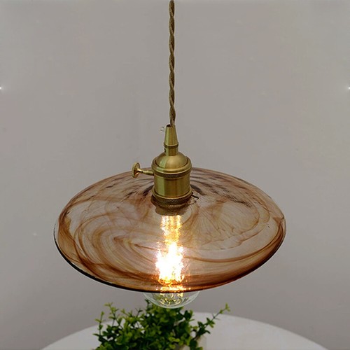 Kitchen Lamp Copper Pendant Lights Think Glass Ceiling Lights Home Chandeliers - Picture 10 of 24