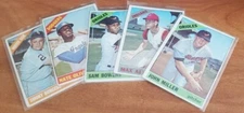 1966 Topps Baseball Cards - Commons