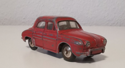Dinky Toys Renault Dauphine – Réf 24E – Vert, échelle 1/43, Zamak – Année 1960