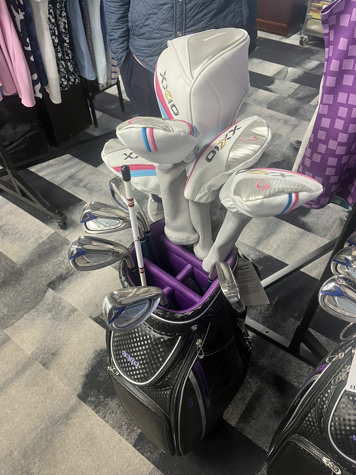 Complete XXIO 12 iron set with bag women eBay