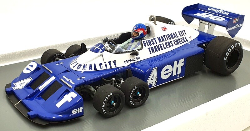 Spark 1/18 Scale 18S574 F1 Tyrrell P34 #4 Canadian GP 1977 Depailler
