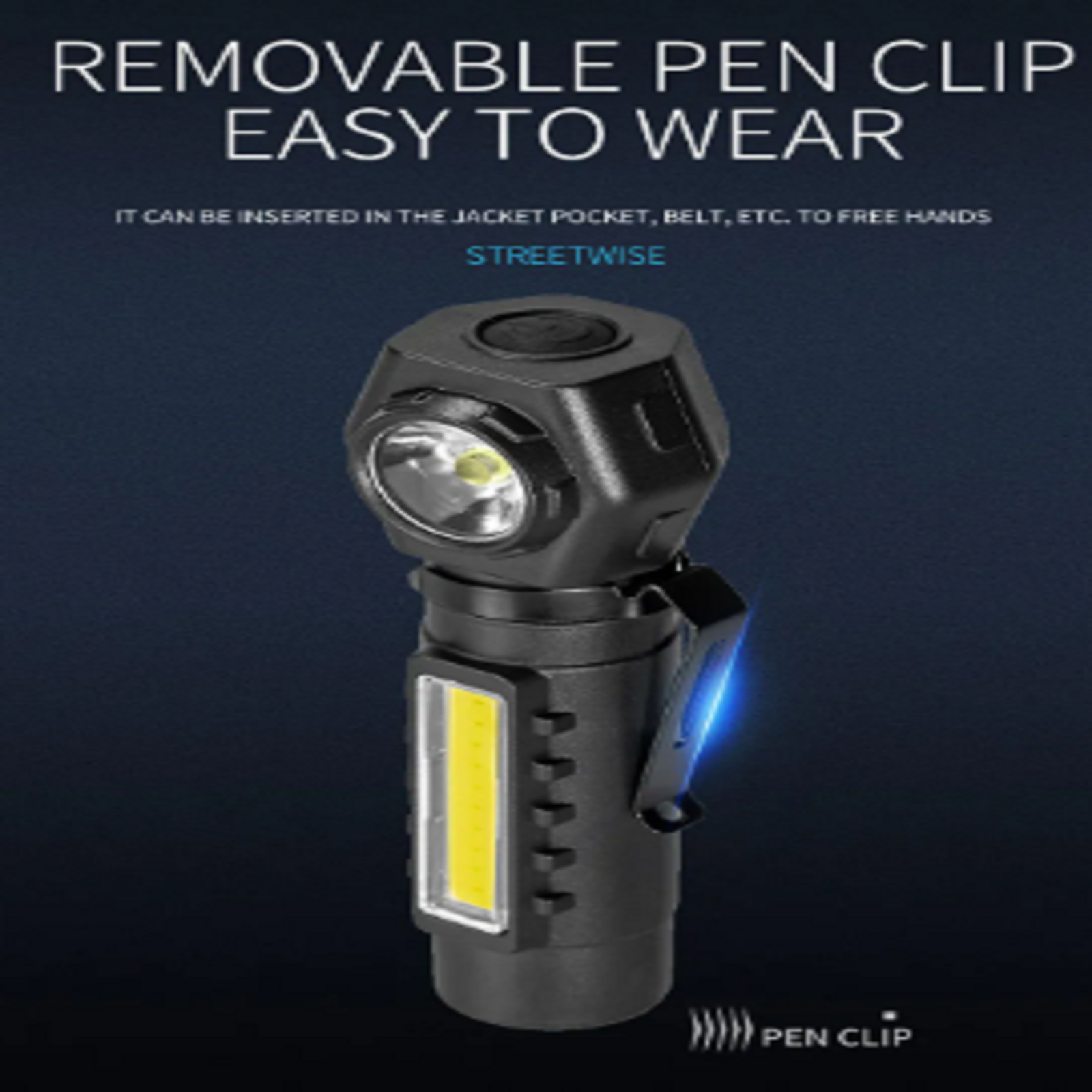 LE Luci Da Lavoro Ricaricabili A LED, Faro Proiettore LED Portatile, Impermeabile 5400mAh Power Bank, 3 Modalit&agrave; Faretto LED Da Cantiere Con Magnetico E Cavo USB, Per Campeggio, Riparazione, Pesca