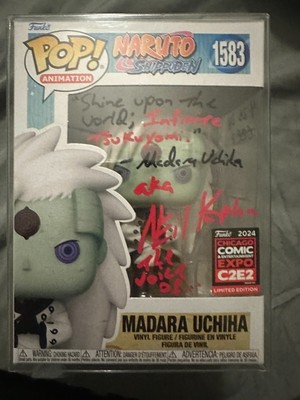  Madara Uchiha funko pop Con sticker signed and quoted 