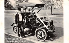 J64/ Miamisburg Ohio RPPC Postcard? Marvin Baver Maxwell Automobile 313