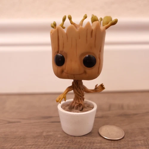 Funko Pop Vinyl Figure loose Guardians of the Galaxy Dancing Groot Baby #65
