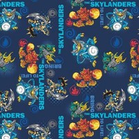 Skylanders Collection- Royal Bring To Life Cotton Fabric By The Yd 44 Wide I4 Skylanders Collection- Royal Bring To Life Cotton Fabric By The Yd 44 Wide I4