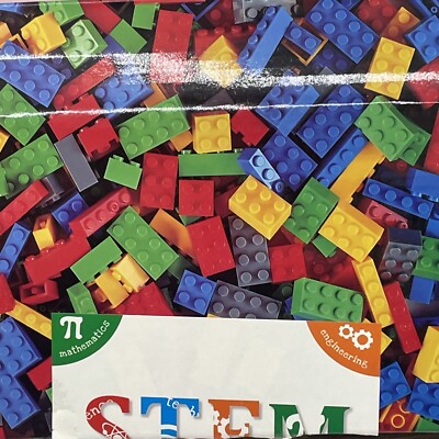 STEM Building Blocks Multi-Color Plastic Generic Set