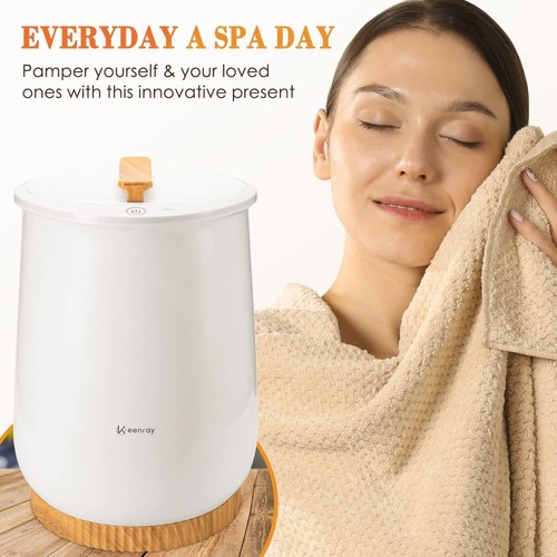 Premium Towel Warmer with Automatic Shut Off - Ideal for Bathrobes and Blankets - Picture 7 of 8