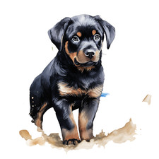Adesivo auto cane gigante XXXL Rottweiler adesivi cani sticker