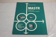 GE COMMUNICATIONS MASTR PROGRESS LINE TWO-WAY FM MAINTENANCE MANUAL LBI3639