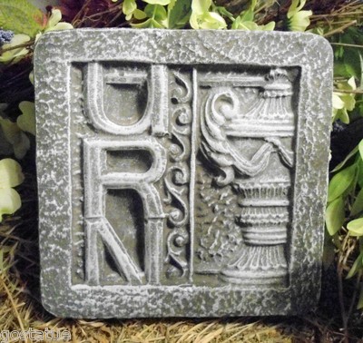 Roman Urn mold plaster concrete casting reusable mould  7.5.'' x  7.5'' 