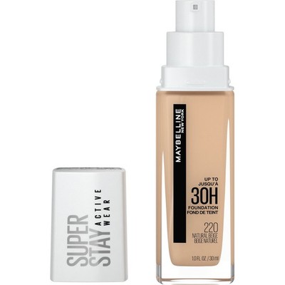 Maybelline Super Stay Liquid Foundation Makeup, Full Coverage, 220 Natural...