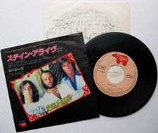 BEE GEES Stayin' Alive / If I Can't Have You - 7'' RSO 1978 Japan Soundtrack