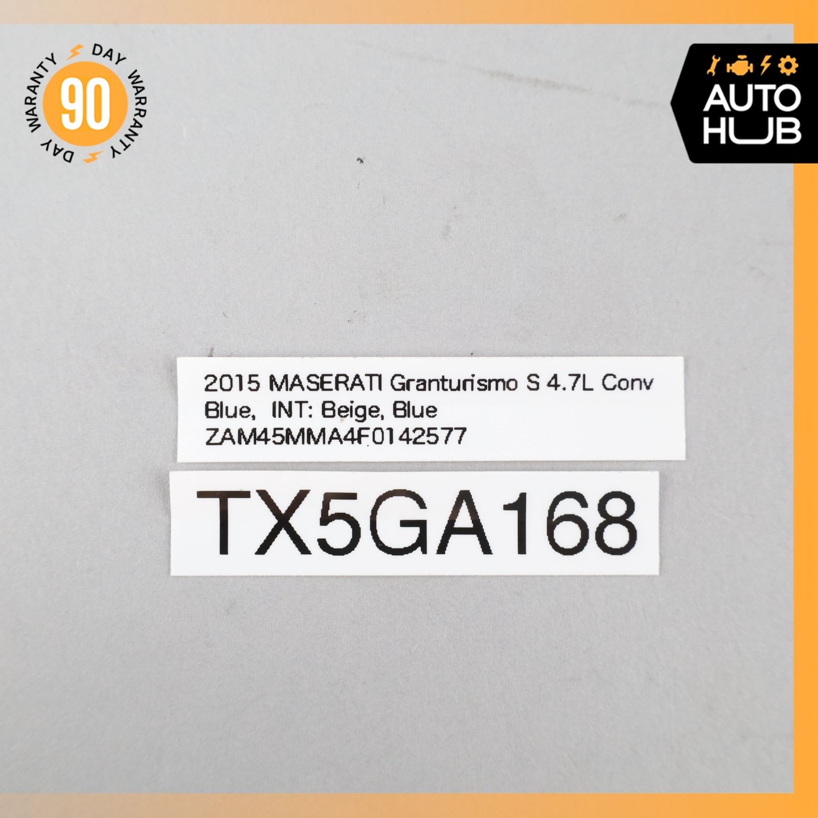 10-19 Maserati GranTurismo M145 Anti Lift Control Unit Module ECU OEM