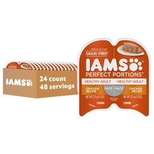 IAMS Perfect Portions Sensitive Digestion  24 Count Pack of 1 , Chicken