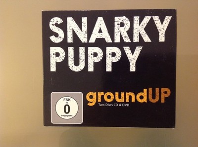 SNARKY PUPPY - GROUND UP TWO DISCS CD + DVD - DIGIPAK - VERY GOOD CONDITION
