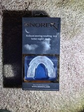 Snorerx Mouth Gaurd Anti Snoring Device NEW