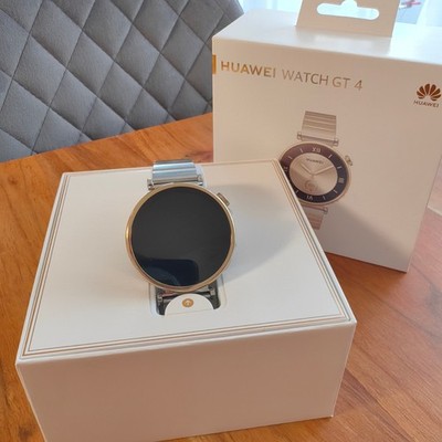HUAWEI Stahl HUAWEI GT 4 Smartwatch 41mm Stahl Wie Neu mit Rechnung & OVP