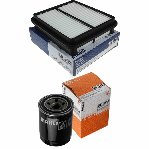 Mahle / Knecht Set Filterpaket Luftfilter LX 862 ÖLfilter OC 331/1-image