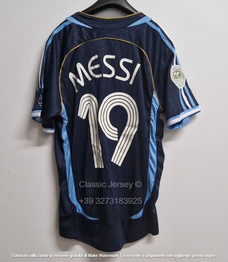 CAMISA RETRÔ ARGENTINA 2006 - FUT RETRO