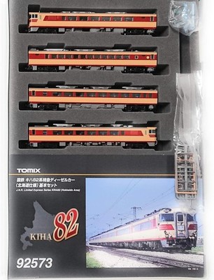 TOMIX N Gauge Kiha 82 Series Hokkaido Specification Basic Set 92573 New