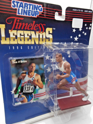 1996 STARTING LINEUP TIMELESS LEGENDS DAN O'BRIEN (B4)
