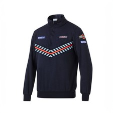 Bluza męska Sparco Martini Racing Half Zip rozmiar Small Lancia Rally Team Fan