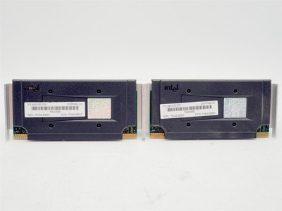 Lot of 2 Intel Pentium III 850MHz Slot 1 CPUs 100MHz FSB SL43F & SL4BW WORKING