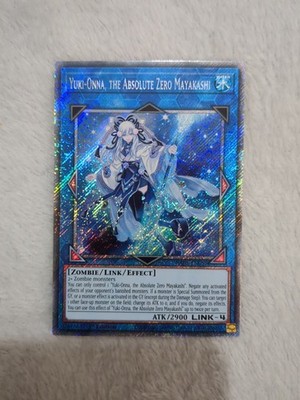 RA05-DE057 Yuki-Onna, die Absolute Null Mayakashi Platin Secret Rare YuGiOh