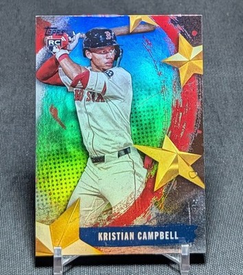 Kristian Campbell Stars Of MLB Rookie 2025 Topps Update Card #SMLB