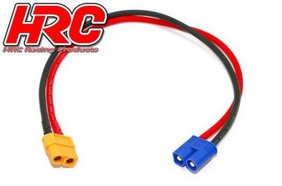 HRC Racing Ladekabel Gold XT60 Ladestecker zu EC3 Stecker / HRC9613
